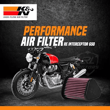 Read more about the article K&N Air Filter for Royal Enfield Interceptor 650
